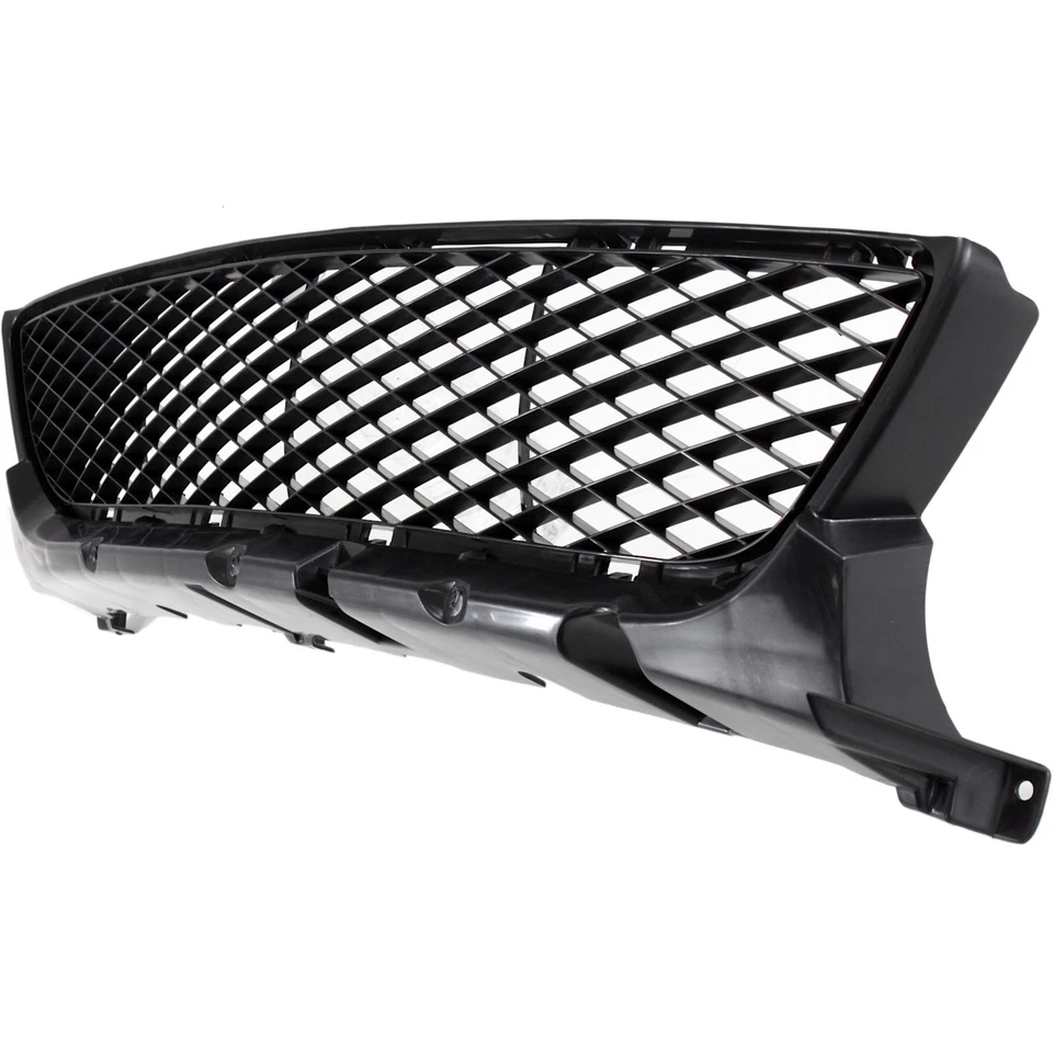 Bumper Grille For 2004-2006 Mazda 3 Sedan Standard Type Center Black Plastic Foto 3 de 4