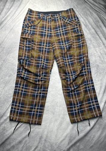 Nanamica×Awake NY Plaid Cargo Pants Highrise Size 36