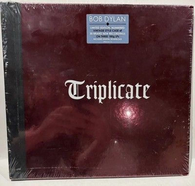 BOB DYLAN Triplicate SEALED LTD NUMBERED 3xLP 180g VINYL Vintage Style Case