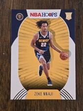2020-21 Hoops - Zeke Nnaji - Denver Nuggets RC