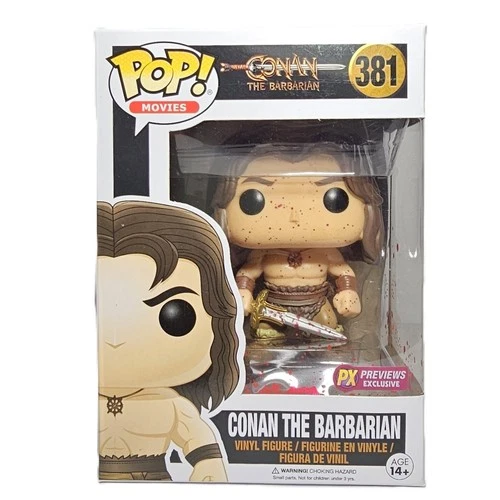 Funko Pop! Movies #381 Bloody - Conan the Barbarian PX Exc Figure with Protector
