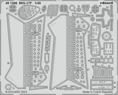 MiG-17F - Ammo - / 1:48 - Eduard 491366