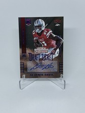 2015 Contenders Draft Ticket DEVANTE DAVIS #176 Rookie Auto