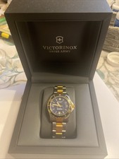 Victorinox Swiss Army Watch Maverick Caribbean Blue Dial Bracelet 249147