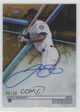 2018 Bowman's Best of Gold Refractor 49/50 Josh Stowers #B18-JST Auto 0z0n