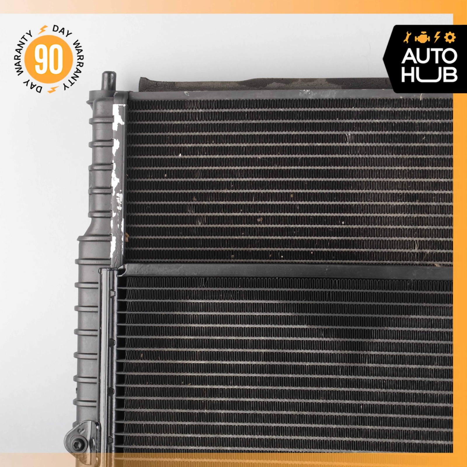 03-07 Bentley Continental GT GTC Engine Cooling Radiator AC A/C Condenser OEM