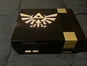 Nintendo NES console custom bundle with three games and two controllers