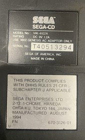 Sega CD Model 2 Console