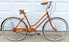 Vintage USA Made Schwinn DeLuxe Breeze Bicycle Rare Coppertone  w/ New Tires