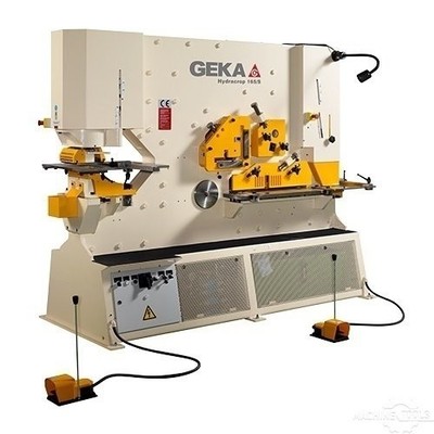 185 Ton Geka Hydracrop 165 SD Ironworker, 2026 - W/2-Year Warranty