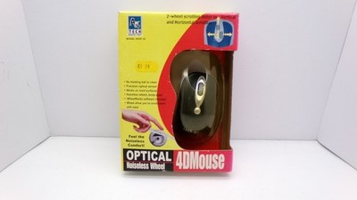A4Tech WOP-35 optisches geräuschloses Rad 4D Maus neu im Karton
