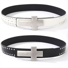 Adjustable Fashion Belt with Studded Detail for Party Styling