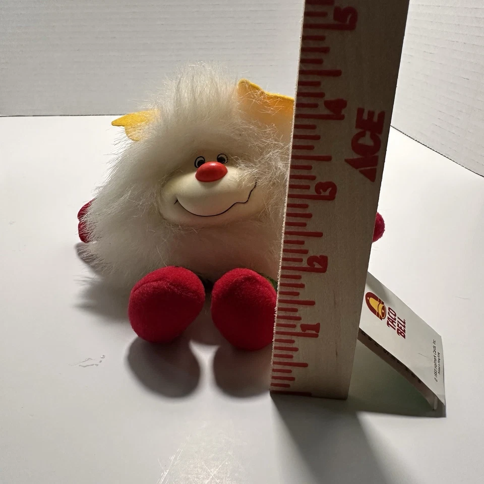 Rainbow Brite Plush Sprite Taco Bell 1983 White - Image 2 of 4