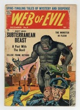 Web of Evil #9 GD- 1.8 1953
