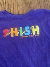 Phish Baby T Shirt Size Tour Logo Navy Blue