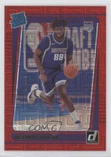 2021-22 Panini Donruss Rated Rookie Choice Red /99 Neemias Queta #206 va3