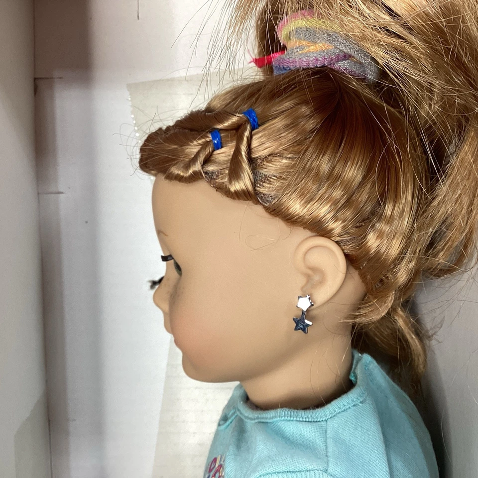 Muñeca American Girl MIA St. CLAIR 2008 Niña del Año-Retirada-MUÑECA Y CAJA DE ATUENDOS Foto 3 de 4