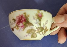 Vintage 1950s Tea Cup, 3", From Moss Rose Ceramic Childrens Tea Set