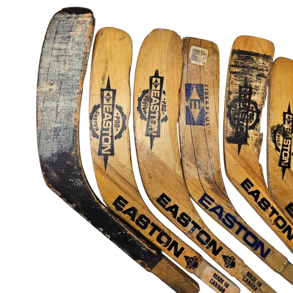 Need Repairs - 8 Pc Lot Vintage Easton & Koho LH Adult Hockey SR Stick Blade - Image 4 of 4