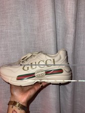 Authentic Gucci Rhyton Logo Sneakers