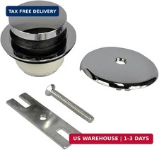 Danco 88981A Touch-Toe Bath Drain Trim Kit, Chrome