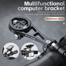 Bike Stem Extension Computer Mount For Garmin Edge For GoPro GPS Holder Bracket