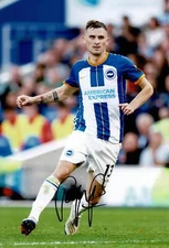 Pascal Gross Signed 12X8 Photo Brighton & Hove Albion F.C. AFTAL COA (1883)