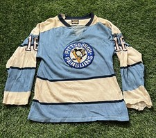 Vintage Glen Sather Pittsburgh Penguins maska jersey #16 Rare Shirt