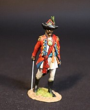 JOHN JENKINS SEVEN YEARS WAR 1756 - 1763 WBS-01 BRITISH SEPOY OFFICER