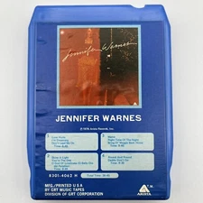 Jennifer Warnes - Self-Titled - Restored 8 Track Tape - New Pad and Splice