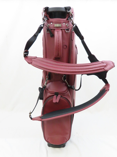 Titleist LinksLegend Members Stand Carry Golf Bag (Burgundy) 4-Way Bag - Picture 2 of 5