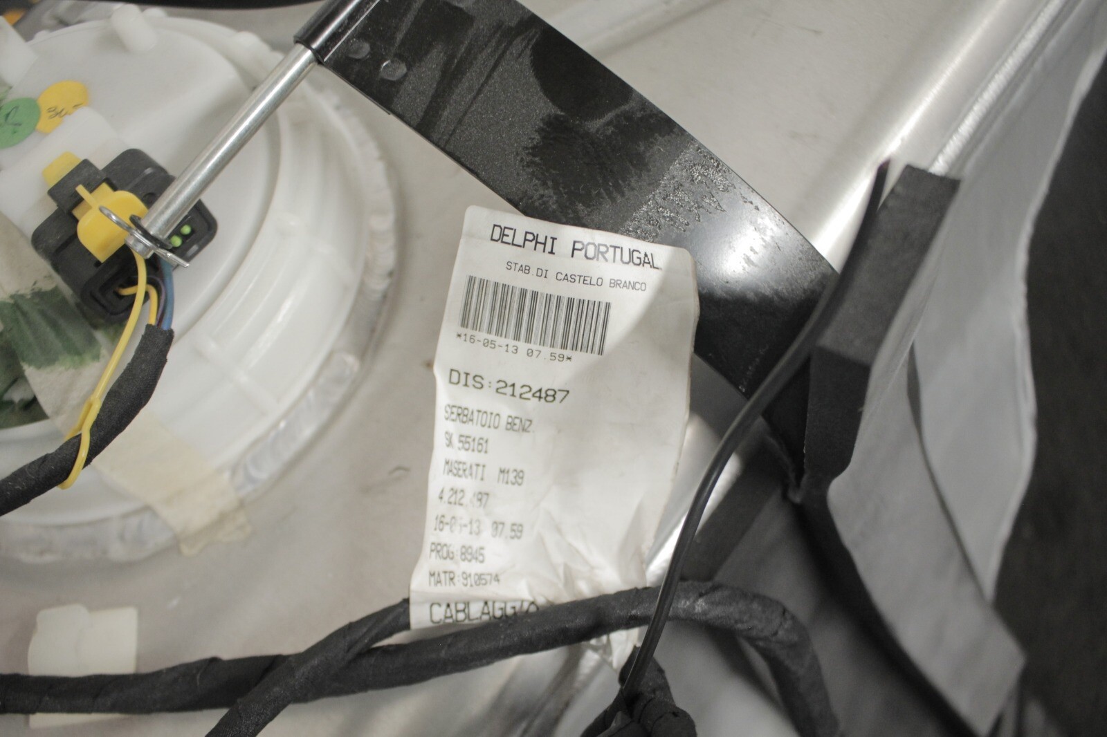 2014 Maserati Granturismo Gas/ Fuel Tank OEM