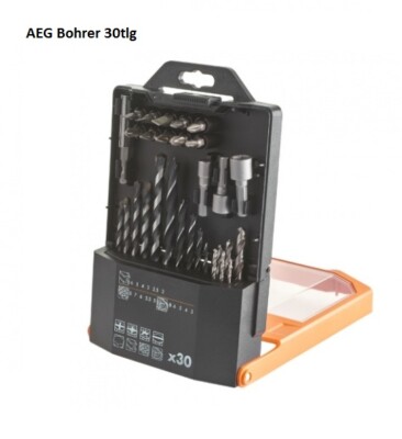 AEG Bohrer Bitset 30tlg, Zubehör