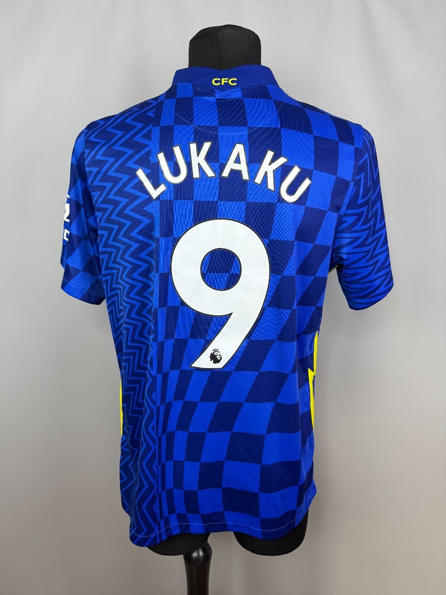 CHELSEA 2021 2022 LUKAKU HOME SHIRT FOOTBALL SOCCER JERSEY