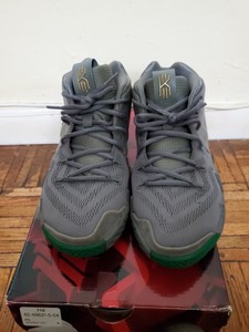 kyrie 4 gray green