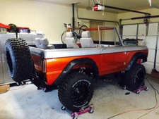 1973 Ford Bronco Pocket Style Fender Flares Compatible To Bushwacker Compelete