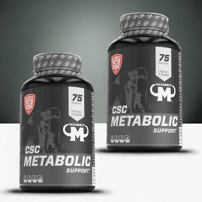 Mammut CSC Metabolic Support mit L Carnitin 2 x 150 Kapseln  134,67 /kg