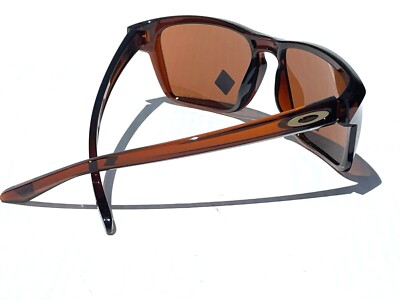 NEW Oakley SYLAS Shiny Rootbeer Brown PRIZM Bronze Lens Sunglass
