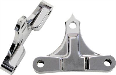 Accutronix HotLegs Bagger Legs Chrome .625'' Spacers 6'' Front Fender 14-20 Harley