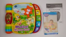 VTech 80166700 Musical Rhymes Educational Book for Babies