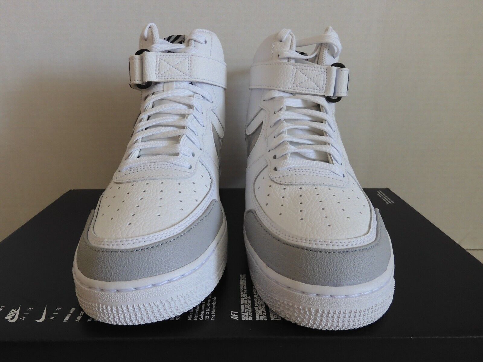 Size 10 - Nike Air Force 1 High Under Construction - White for 