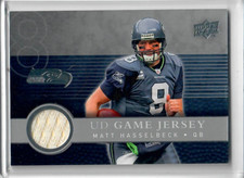 2008 Upper Deck - Ud Game Jersey Matt Hasselbeck #UDGJ-MH (MEM) A698