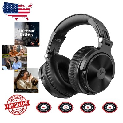 Dynamic Sound Wireless/Wired Headphones with 50mm Drivers for Ultimate Comfort