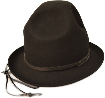 Unisex 100% Wolle Oversized Odd Shaped Tall Hat - Vintage Filz Tall Hat