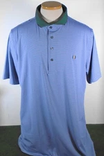 NWT Greyson Arcadia Polo, MSP23K42 819, Windflower (Purple), XL, Club Logo