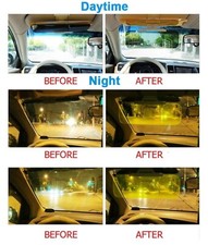 Pannello Parasole Visore Universale Visiera Giorno e Notte Auto See-clear Visor - Miniatura 4