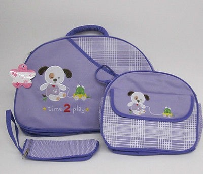 purple changing bag