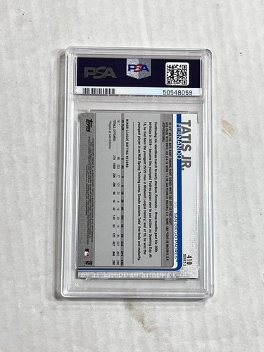 FERNANDO TATIS JR 2019 Topps Series 2 FLAGSHIP RC #410! PSA NM-MT 8! HUGE SALE! - Picture 2 of 2