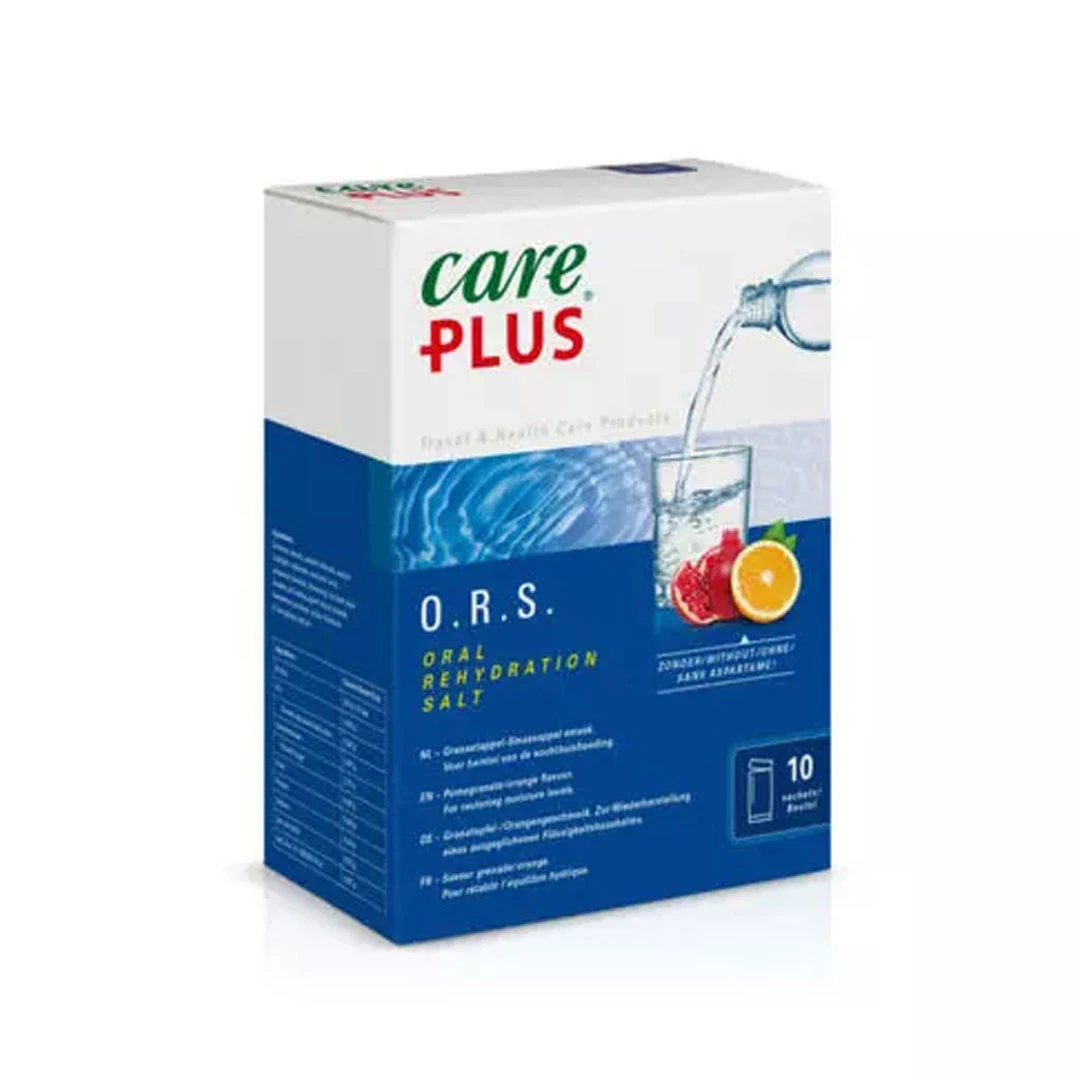 Care Plus Electrolyte Easily Absorbed Hydration Powder Sachets Dissolve in Water