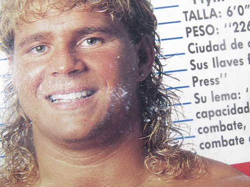 Vintage 90s WCW Brian Pillman Galoob Action Figure Spanish Edition Brand new - Picture 13 of 13